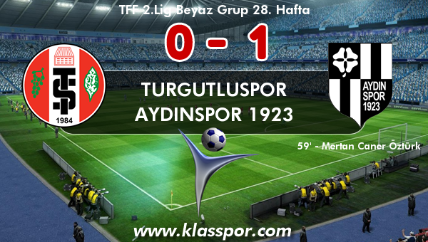 Turgutluspor 0 - Aydınspor 1923 1