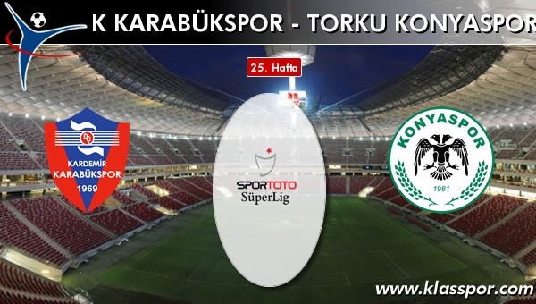 Karabükspor ile Konyaspor 6. kez