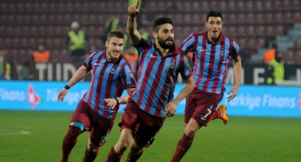 Trabzonspor sahasında fırtına gibi