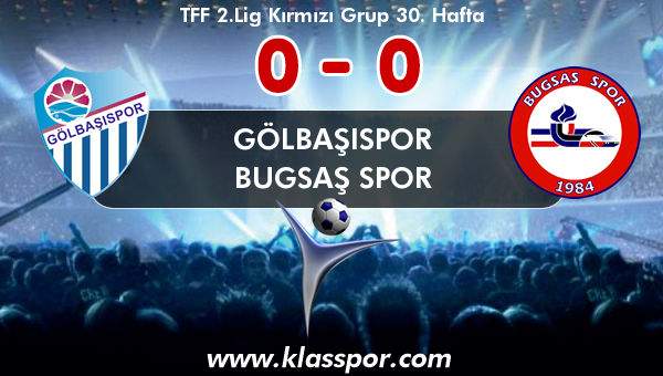 Gölbaşıspor 0 - Bugsaş Spor 0