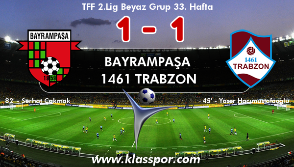 Bayrampaşa 1 - 1461 Trabzon 1