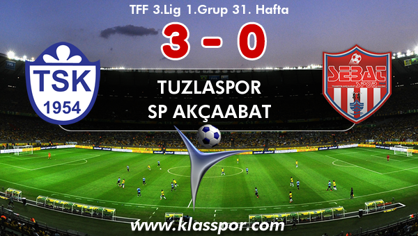 Tuzlaspor 3 - SP Akçaabat 0