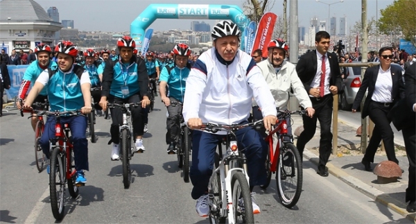 Cumhurbaşkanı Erdoğan pedala bastı