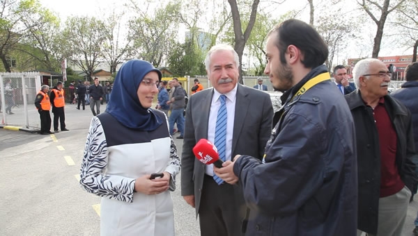 Güdül Belediye Başkanı Ankaragücü'nü statta izledi
