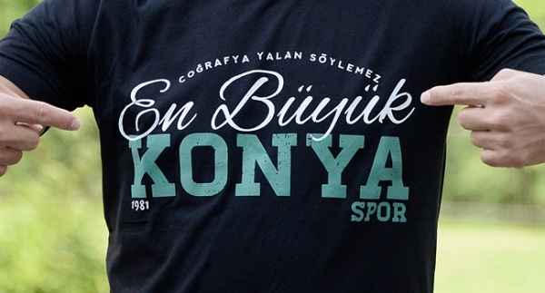 Konyaspor'dan dikkat çeken tişört
