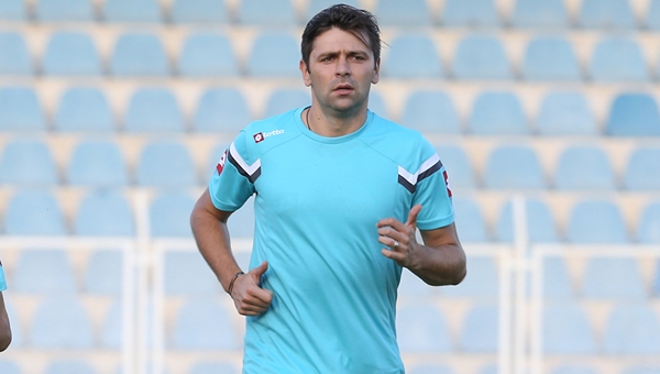 Osmanlıspor'un yeni golcüsü takımla çalıştı
