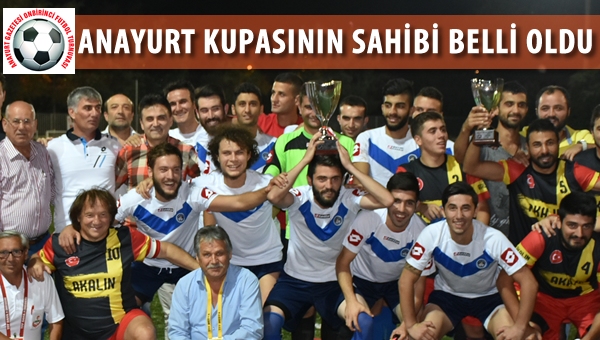 Anayurt Kupası Yurt Kurspor'un oldu