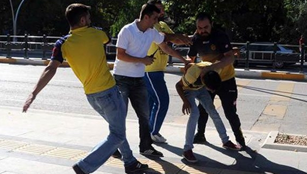 Ankaragücü-Tokatspor karşılaşmasında göz altı