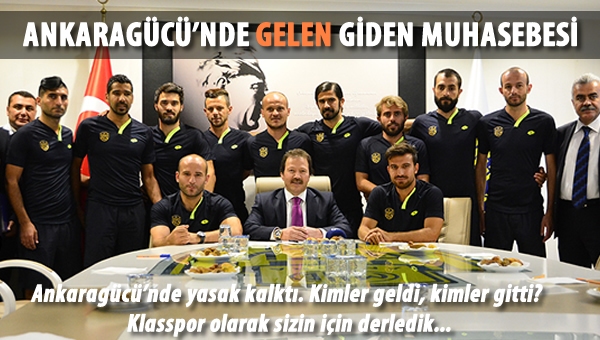 Ankaragücü'nün transfer dönemi öyküsü