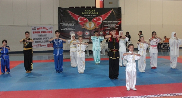 Başkentte Wushu Gazi Kupası heyecanı