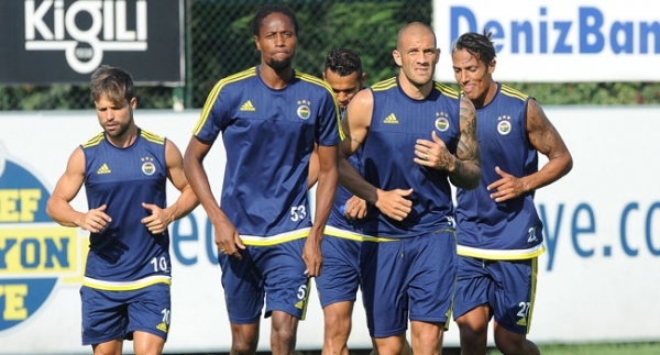 Fenerbahçe'de Diego ve Ba sevinci
