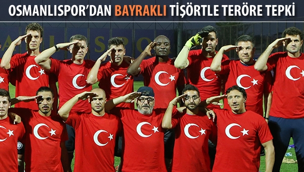 Osmanlıspor'dan teröre tepki...