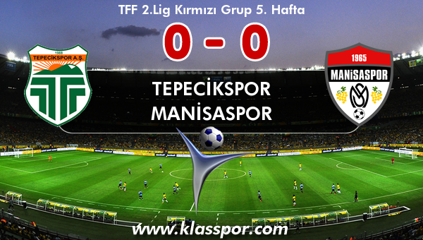 Tepecikspor 0 - Manisaspor 0