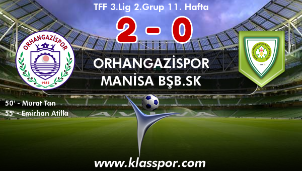 Orhangazispor 2 - Manisa BŞB.SK 0