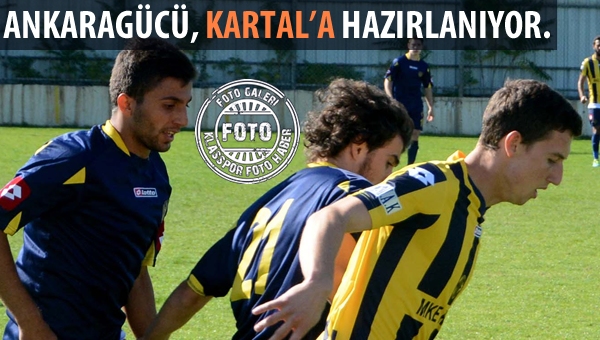 Ankaragücü, Kartal'a hazırlanıyor...