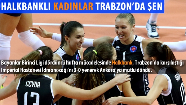 Halkbanklı kadınlar Trabzon'da şen