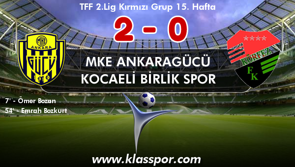 Ankaragücü "Ben buradayım" dedi...