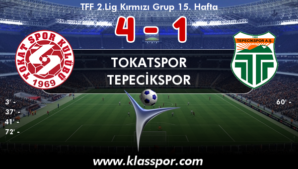 Tokatspor 4 - Tepecikspor 1