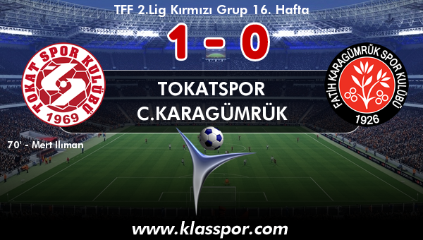 Tokatspor 1 - C.Karagümrük 0