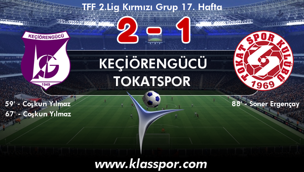 Keçiörengücü 2 - Tokatspor 1