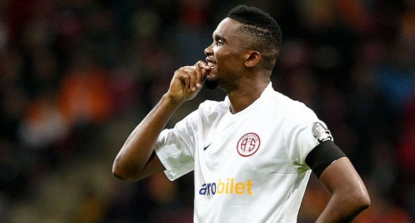 Eto'o Fenerbahçe maçında yok
