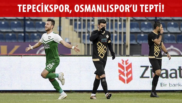 Tepecikspor, Osmanlıspor'u tepti!