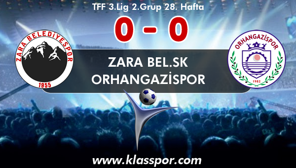 Zara Bel.SK 0 - Orhangazispor 0