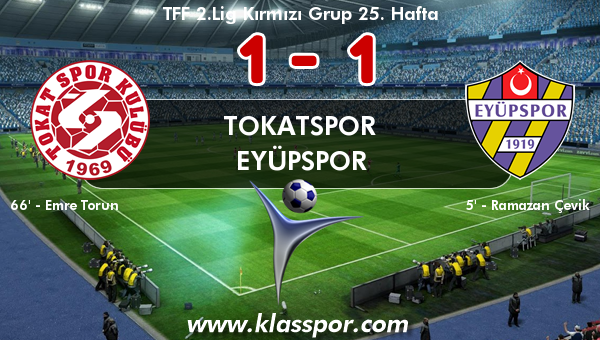 Tokatspor 1 - Eyüpspor 1