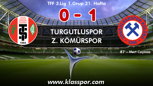 Turgutluspor 0 - Z. Kömürspor 1