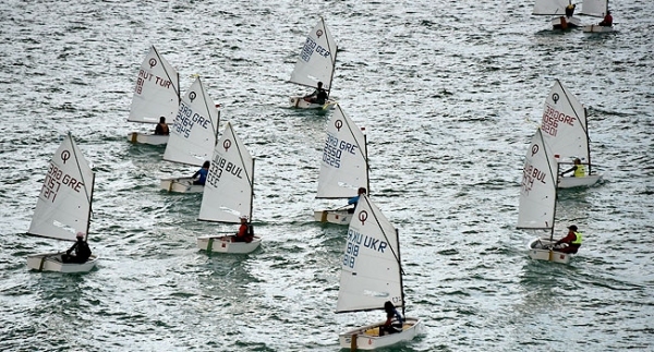 Bodrum'da yelken yarışları