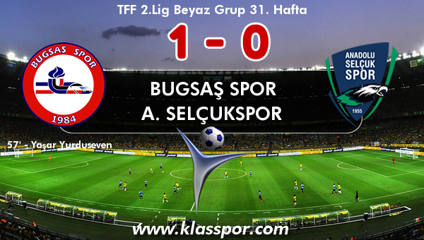 Bugsaş Spor 1 - A. Selçukspor 0