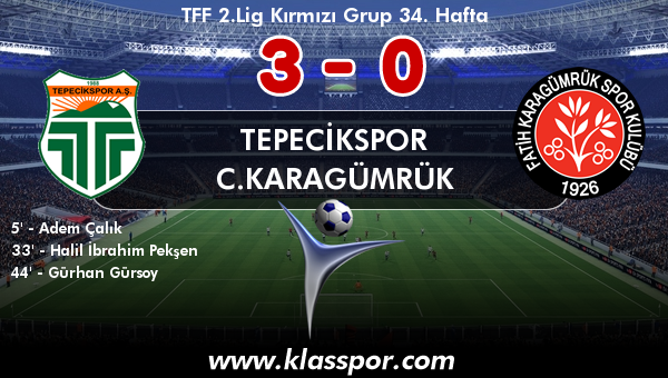 Tepecikspor 3 - C.Karagümrük 0