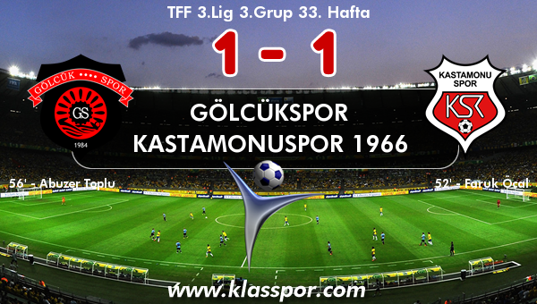 Gölcükspor 1 - Kastamonuspor 1966 1