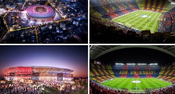 İşte Barcelona'nın yeni Nou Camp'ı