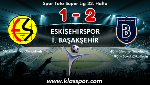 Eskişehirspor 1 - İ. Başakşehir 2