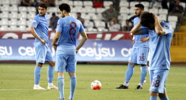 Trabzonspor'dan tarihi yenilgi