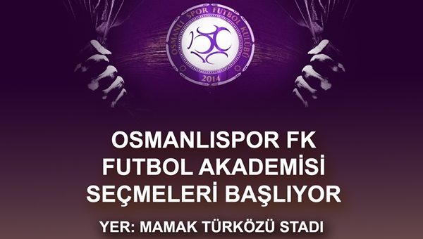 Osmanlıspor yetenek avında...