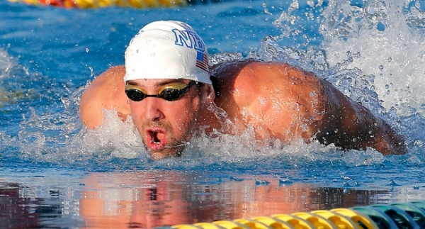 Phelps'ten bir rekor daha