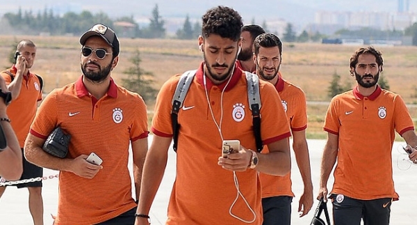 Galatasaray kafilesi Konya'da