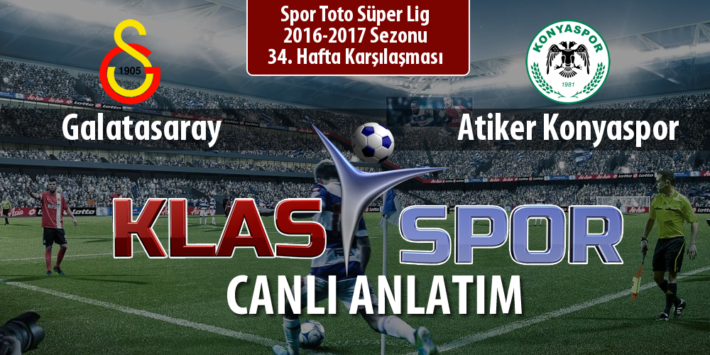 İşte Galatasaray - Atiker Konyaspor maçında ilk 11'ler