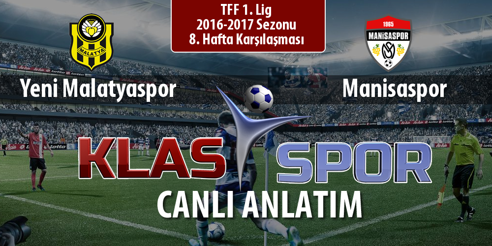 Yeni Malatyaspor - Manisaspor maç kadroları belli oldu...