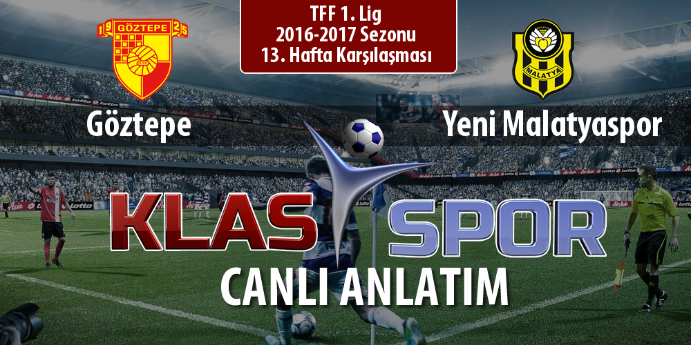 İşte Göztepe - Yeni Malatyaspor maçında ilk 11'ler