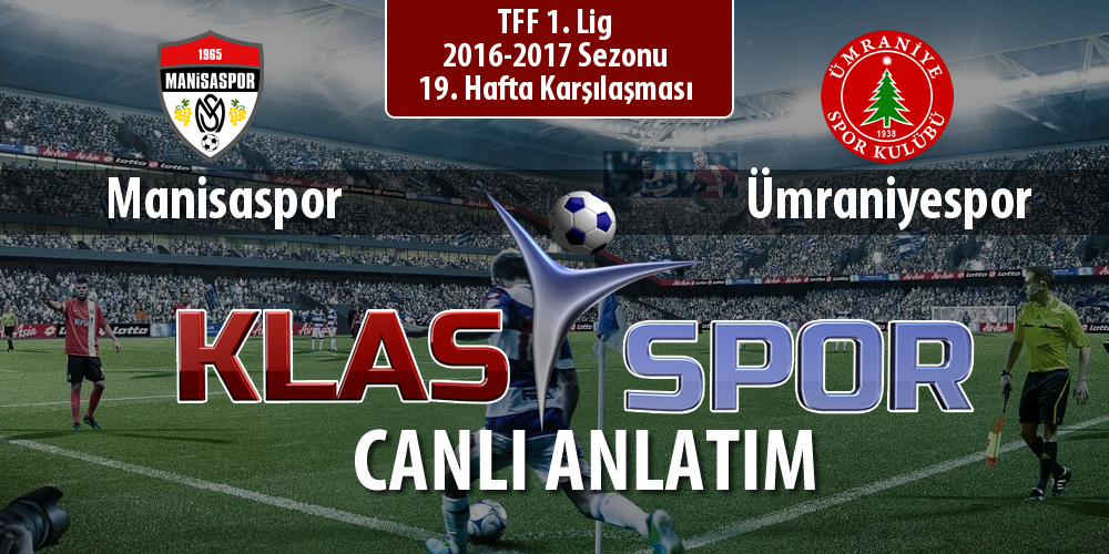 Manisaspor - Ümraniyespor maç kadroları belli oldu...