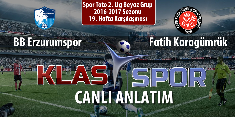 BB Erzurumspor - Fatih Karagümrük maç kadroları belli oldu...