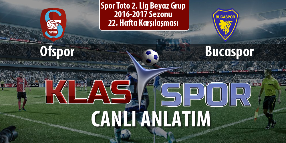 Ofspor - Bucaspor maç kadroları belli oldu...