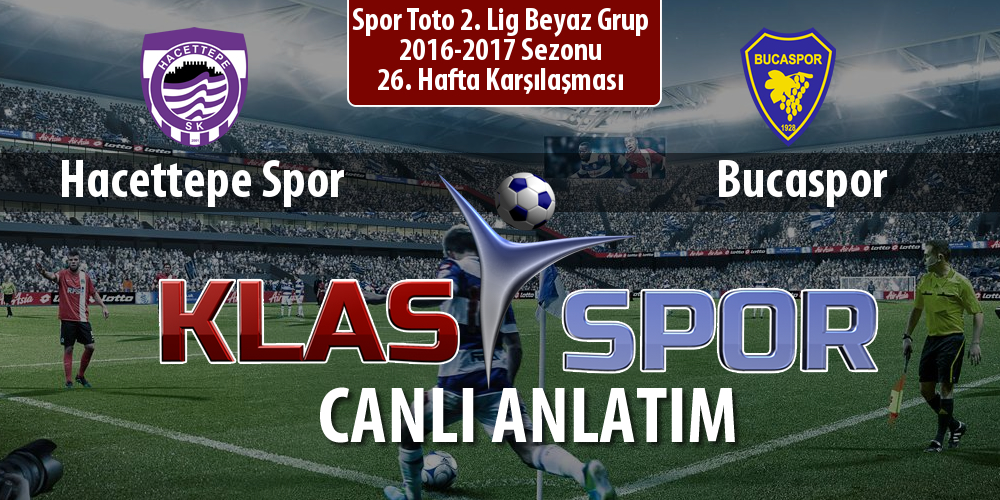 İşte Hacettepe Spor - Bucaspor maçında ilk 11'ler