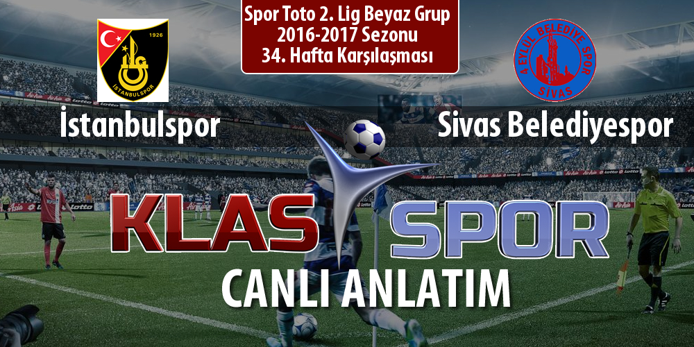 İşte İstanbulspor - Sivas Belediyespor maçında ilk 11'ler