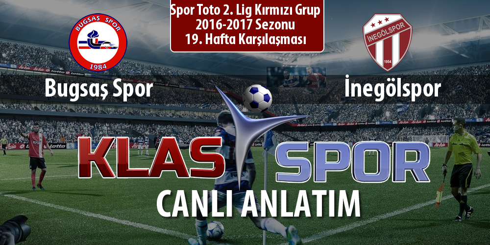 Bugsaş Spor - İnegölspor sahaya hangi kadro ile çıkıyor?