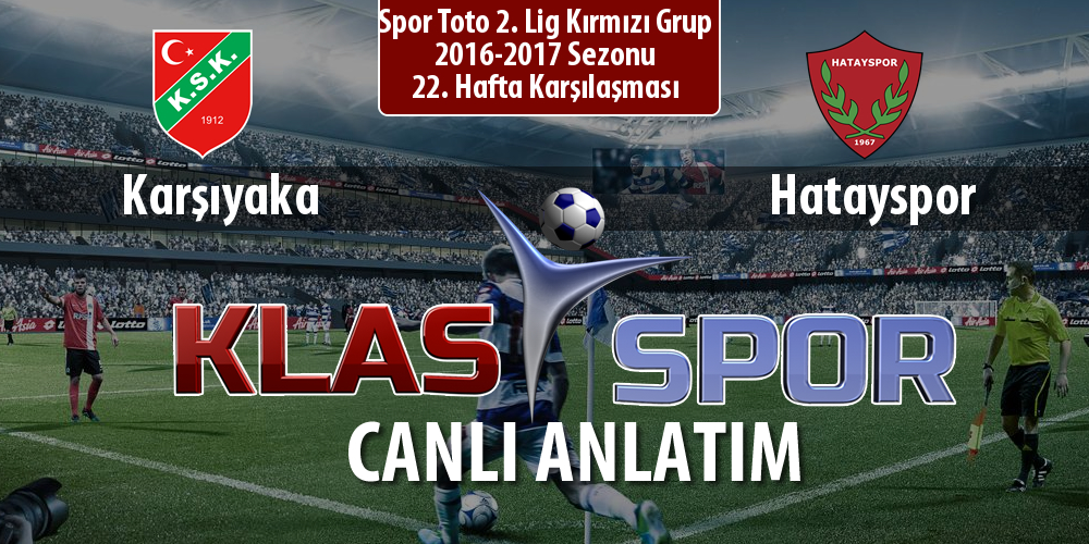 Karşıyaka - Hatayspor sahaya hangi kadro ile çıkıyor?