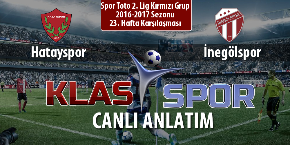 Hatayspor - İnegölspor maç kadroları belli oldu...